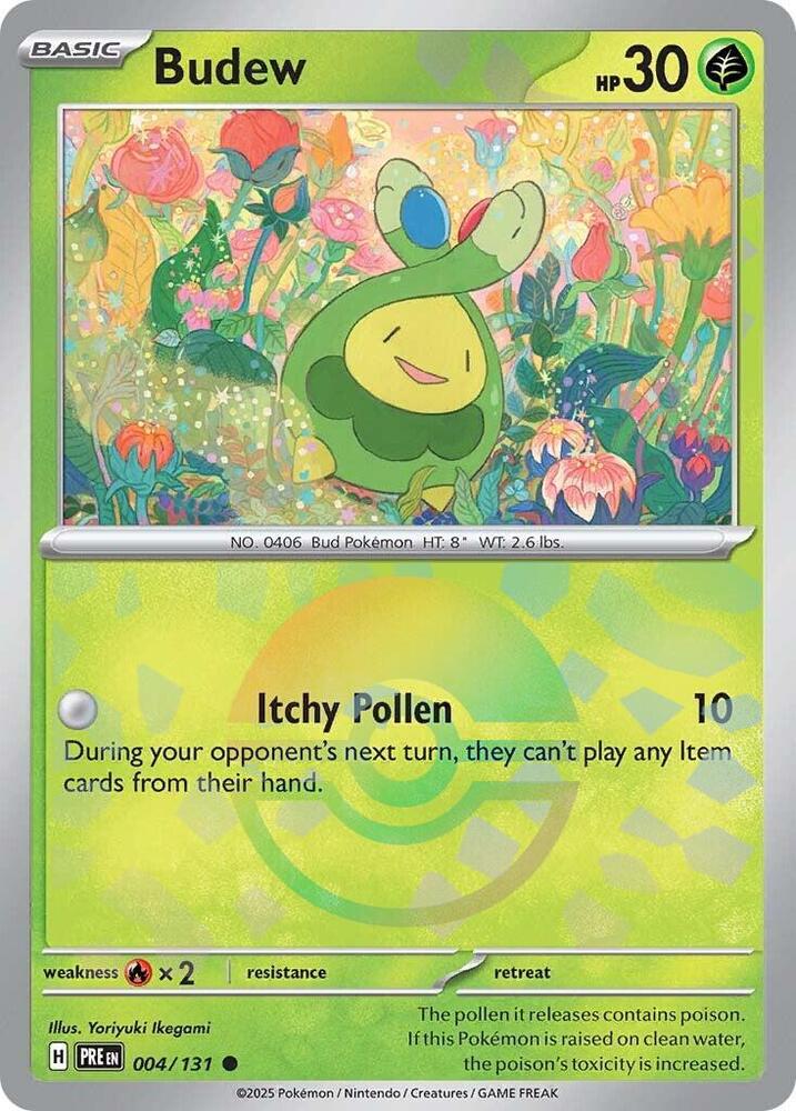 Budew - 004-131 (Poke Ball)