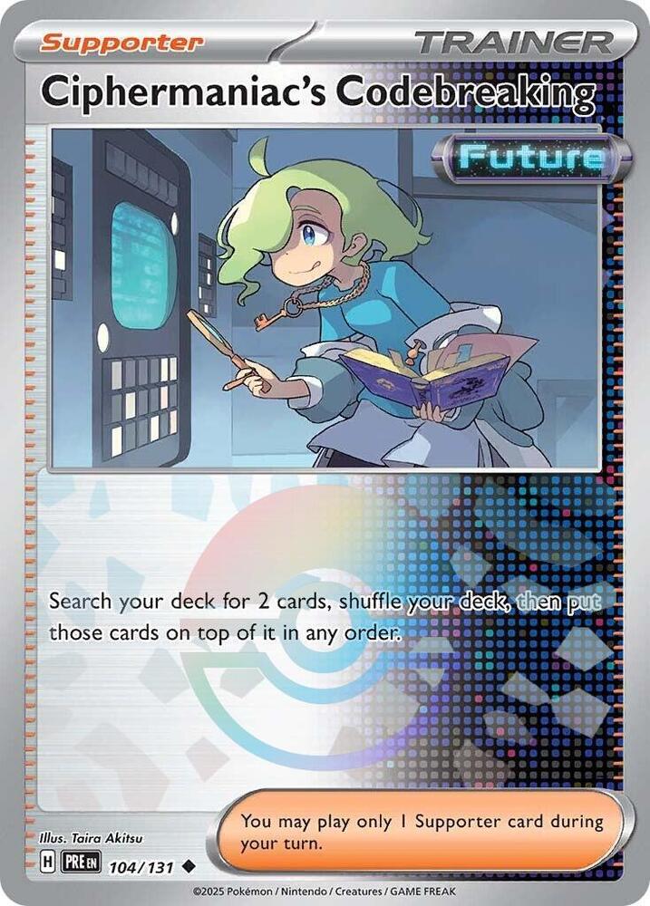 Ciphermaniac’s Codebreaking - 104-131 (Poke Ball)