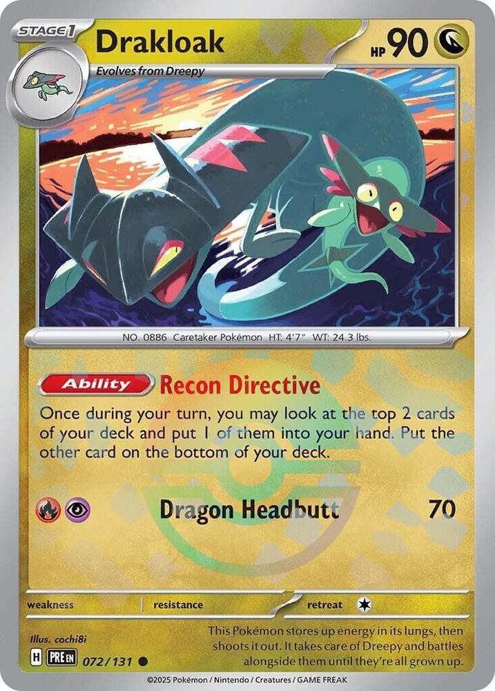 Drakloak - 072-131 (Poke Ball)
