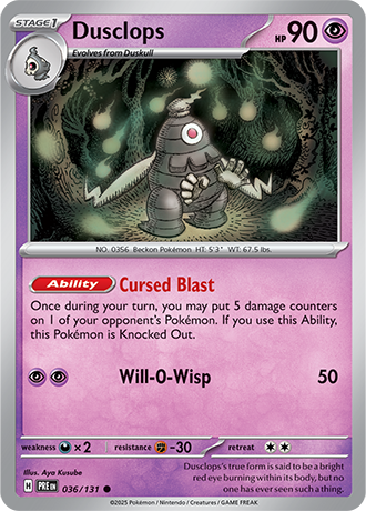 Dusclops - 036-131