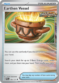 pokemon s v prismatic evolutions earthen vessel 106 131