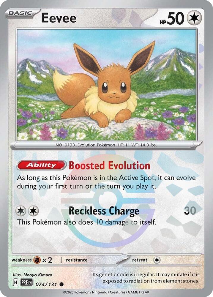 Eevee - 074-131 (Poke Ball)