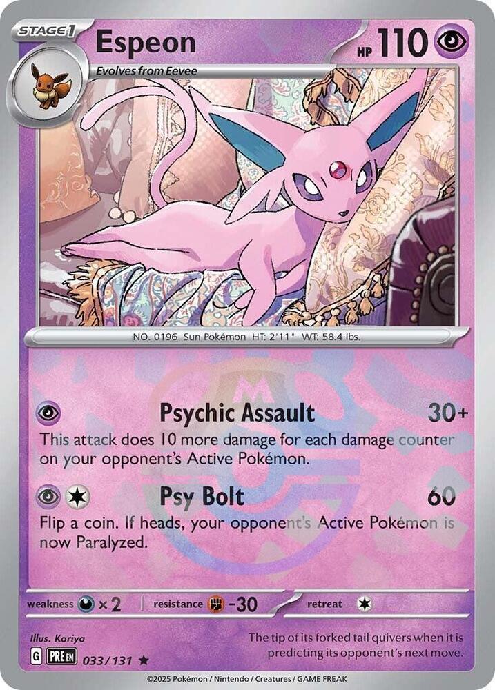Espeon - 033-131 (Master Ball)