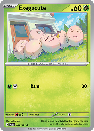 Exeggcute - 001-131