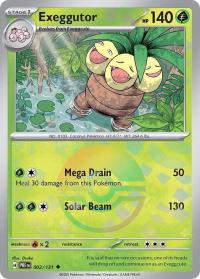 pokemon s v prismatic evolutions exeggutor 002 131 poke ball