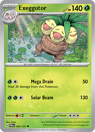 Exeggutor - 002-131 (RH)