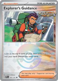 pokemon s v prismatic evolutions explorer s guidance 107 131 poke ball