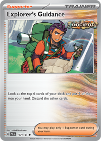 pokemon s v prismatic evolutions explorer s guidance 107 131