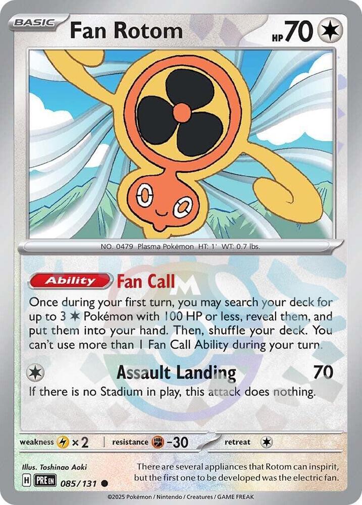 Fan Rotom - 085-131 (Master Ball)