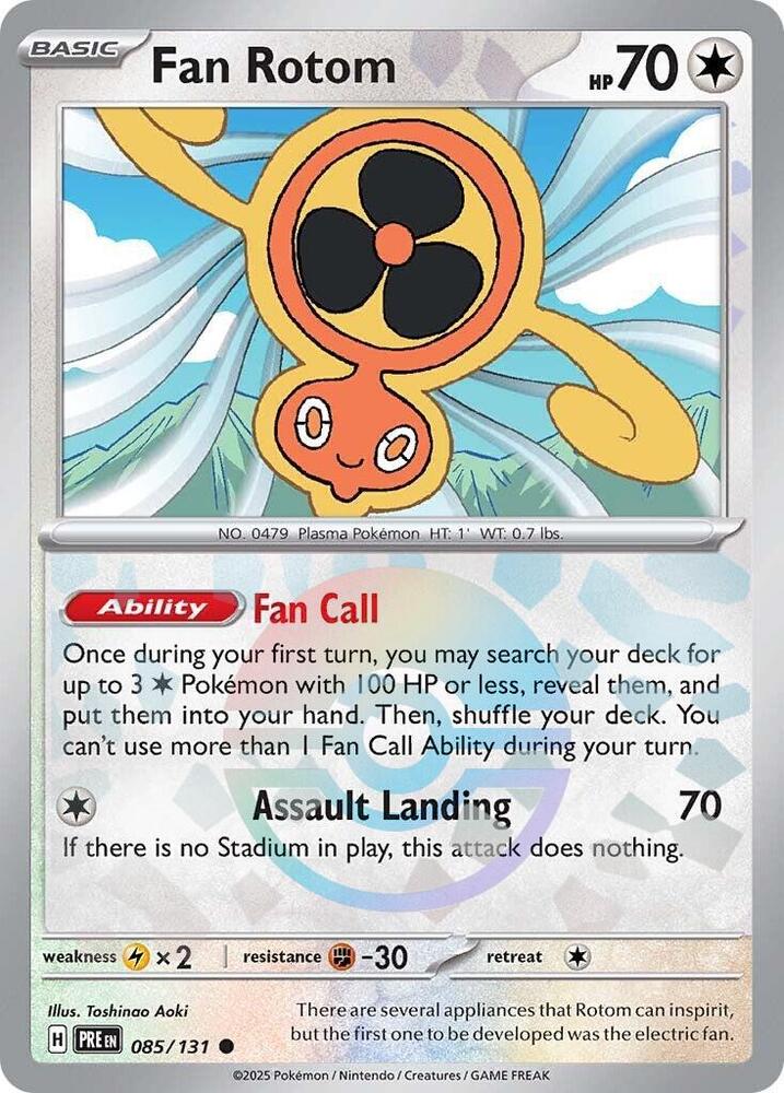 Fan Rotom - 085-131 (Poke Ball)