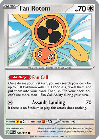 Fan Rotom - 085-131