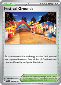 pokemon s v prismatic evolutions festival grounds 108 131