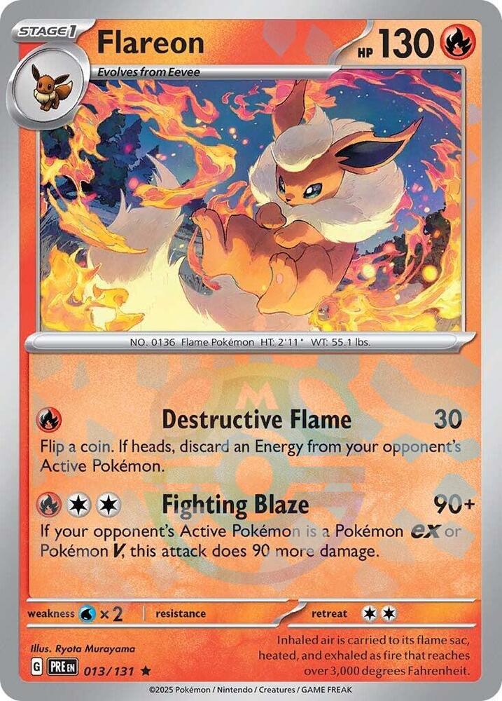 Flareon - 013-131 (Master Ball)