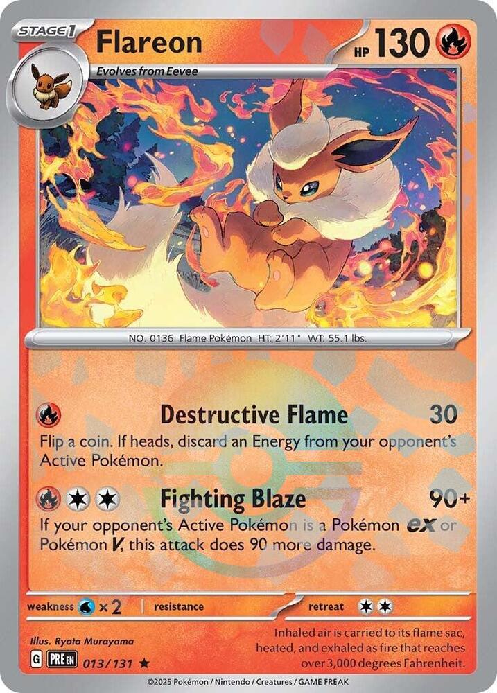Flareon - 013-131 (Poke Ball)