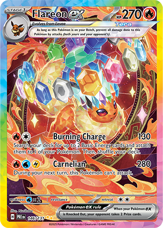 Flareon EX - 146-131 - Special Illustration Rare