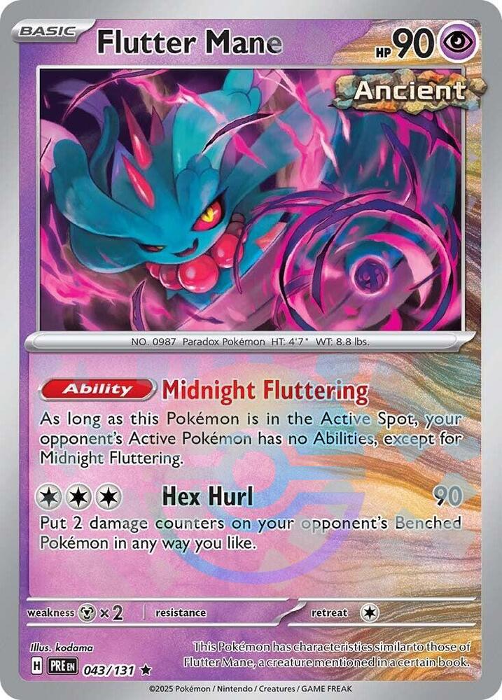 Flutter Mane - 043-131 (Poke Ball)
