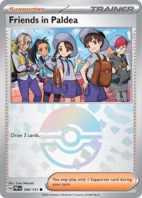 pokemon s v prismatic evolutions friends in paldea 109 131 poke ball