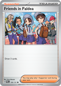 pokemon s v prismatic evolutions friends in paldea 109 131