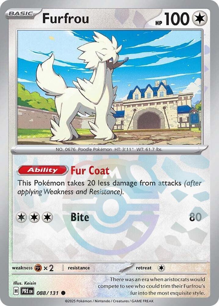 Furfrou - 088-131 (Master Ball)