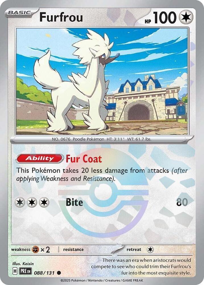 Furfrou - 088-131 (Poke Ball)