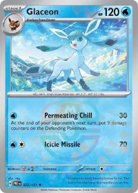 pokemon s v prismatic evolutions glaceon 025 131 master ball