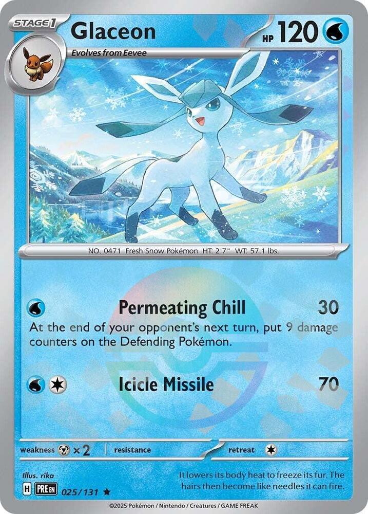 Glaceon - 025-131 (Poke Ball)