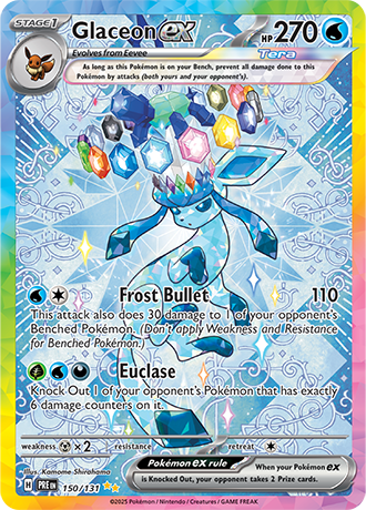 Glaceon EX - 150-131 - Special Illustration Rare