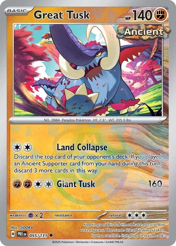 Great Tusk - 055-131 (Master Ball)