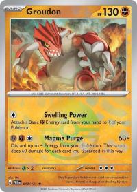 pokemon s v prismatic evolutions groudon 049 131 poke ball