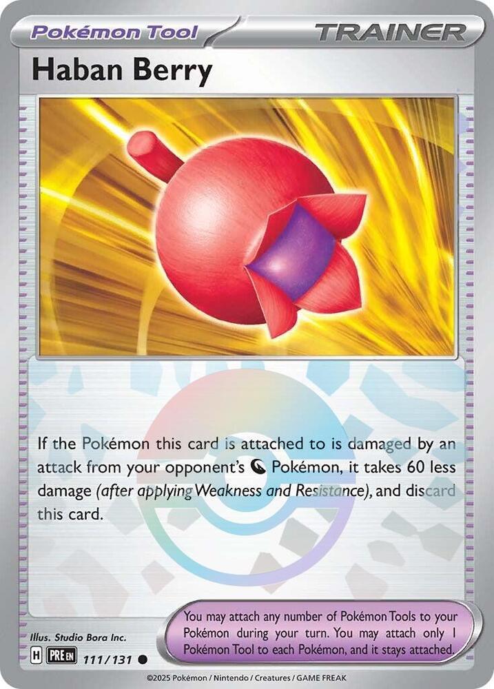 Haban Berry - 111-131 (Poke Ball)