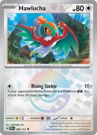 pokemon s v prismatic evolutions hawlucha 089 131 poke ball