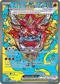 pokemon s v prismatic evolutions hearthflame mask ogerpon ex 148 131 special illustration rare