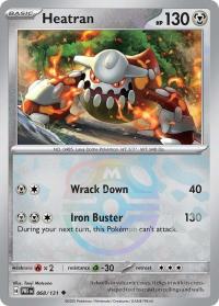 pokemon s v prismatic evolutions heatran 068 131 master ball