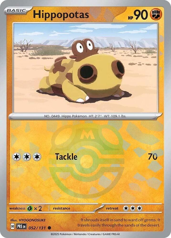 Hippopotas - 052-131 (Master Ball)