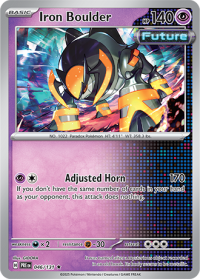 pokemon s v prismatic evolutions iron boulder 046 131