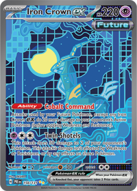 pokemon s v prismatic evolutions iron crown ex 158 131 special illustration rare