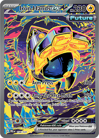 Iron Hands EX - 154-131 - Special Illustration Rare