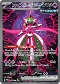 pokemon s v prismatic evolutions iron valiant ex 157 131