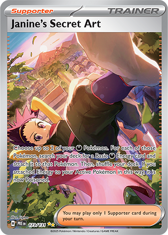 Janine’s Secret Art - 173-131 - Special Illustration Rare