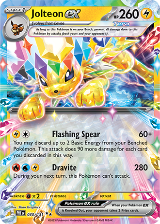 Jolteon EX - 030-131
