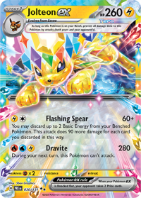 pokemon s v prismatic evolutions jolteon ex 030 131