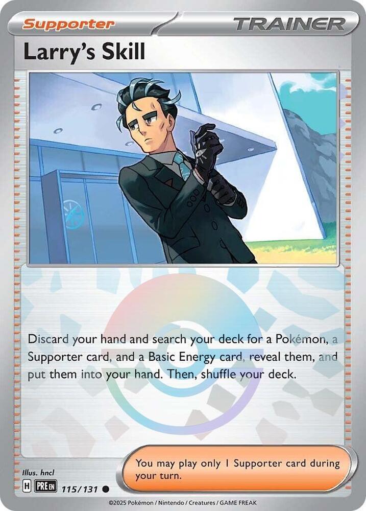 Larry’s Skill - 115-131 (Poke Ball)