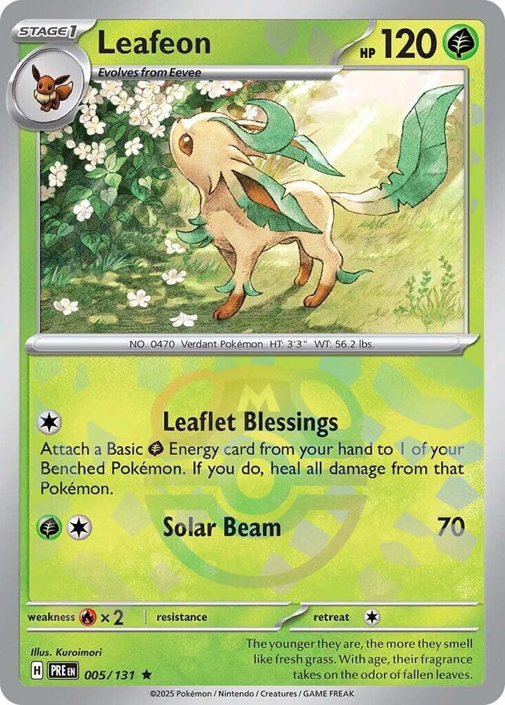 Leafeon - 005-131 (Master Ball)