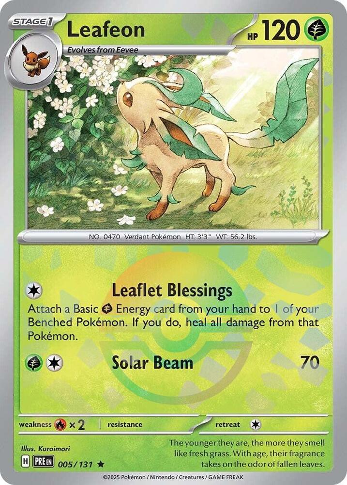 Leafeon - 005-131 (Poke Ball)