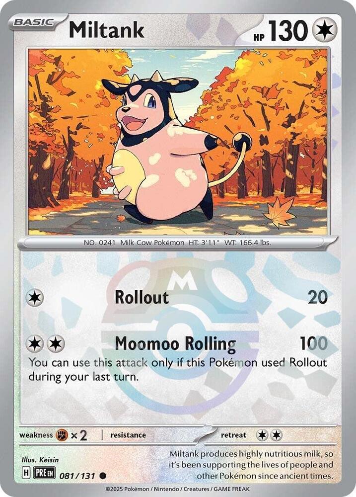 Miltank - 081-131 (Master Ball)