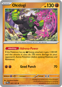 pokemon s v prismatic evolutions okidogi 057 131 rh