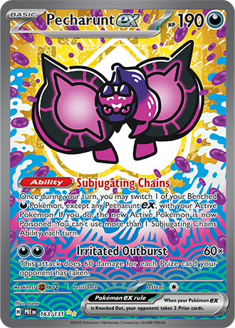 Pecharunt EX - 163-131 - Special Illustration Rare