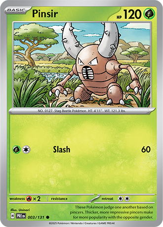 Pinsir - 003-131