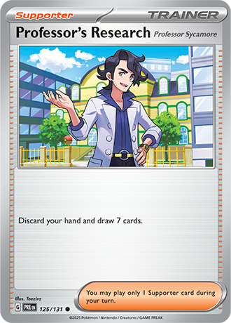 Professor’s Research (Professor Sycamore) - 125-131