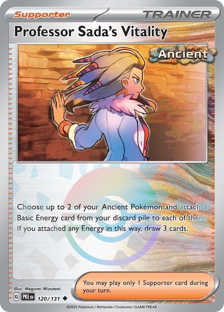 Professor Sada’s Vitality - 120-131 (Poke Ball)